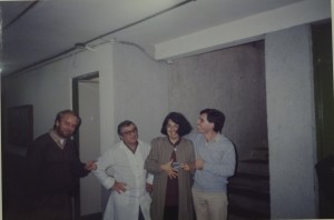 1993 MIP - Professores Nery Ernesto Kessler, Biase Francisco Faraco, Maria Marques Machado e Orlando José Bernardini